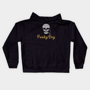 Blinding Skull Newsboy Kids Hoodie